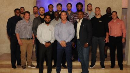 A group shot of the Bryan Cushing Foundation.