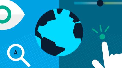 Graphic of the earth