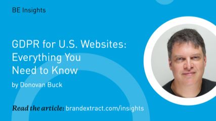 Portrait of Donovan Buck next to article title