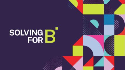 The Solving for B logo