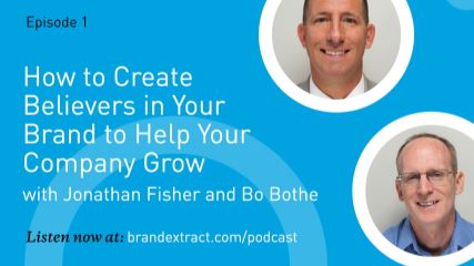 Portrait of Bo Bothe and Jonathan Fisher besides the podcast title