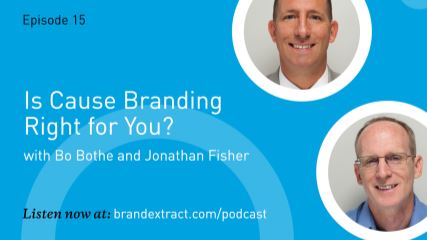 Portrait of Bo Bothe and Jonathan Fisher besides the podcast title