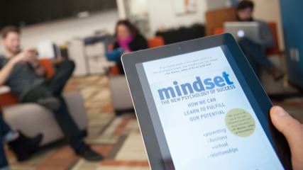 Mindset book on digital device