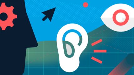 Graphic with stu and an ear