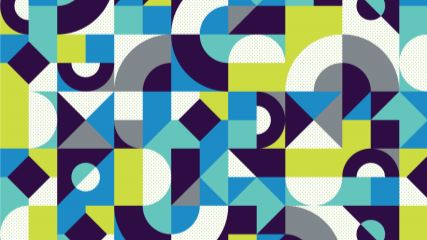 Abstract graphic of shapes