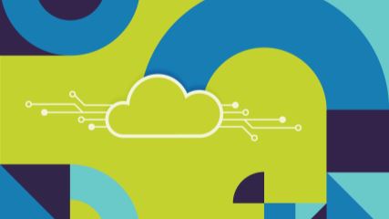 Branding and innovation graphic with cloud