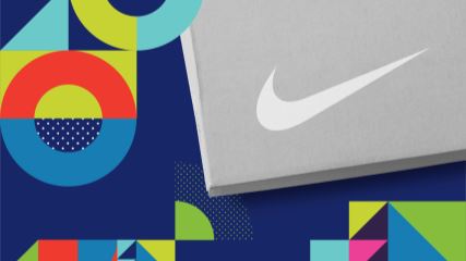 An image with the Nike swoosh